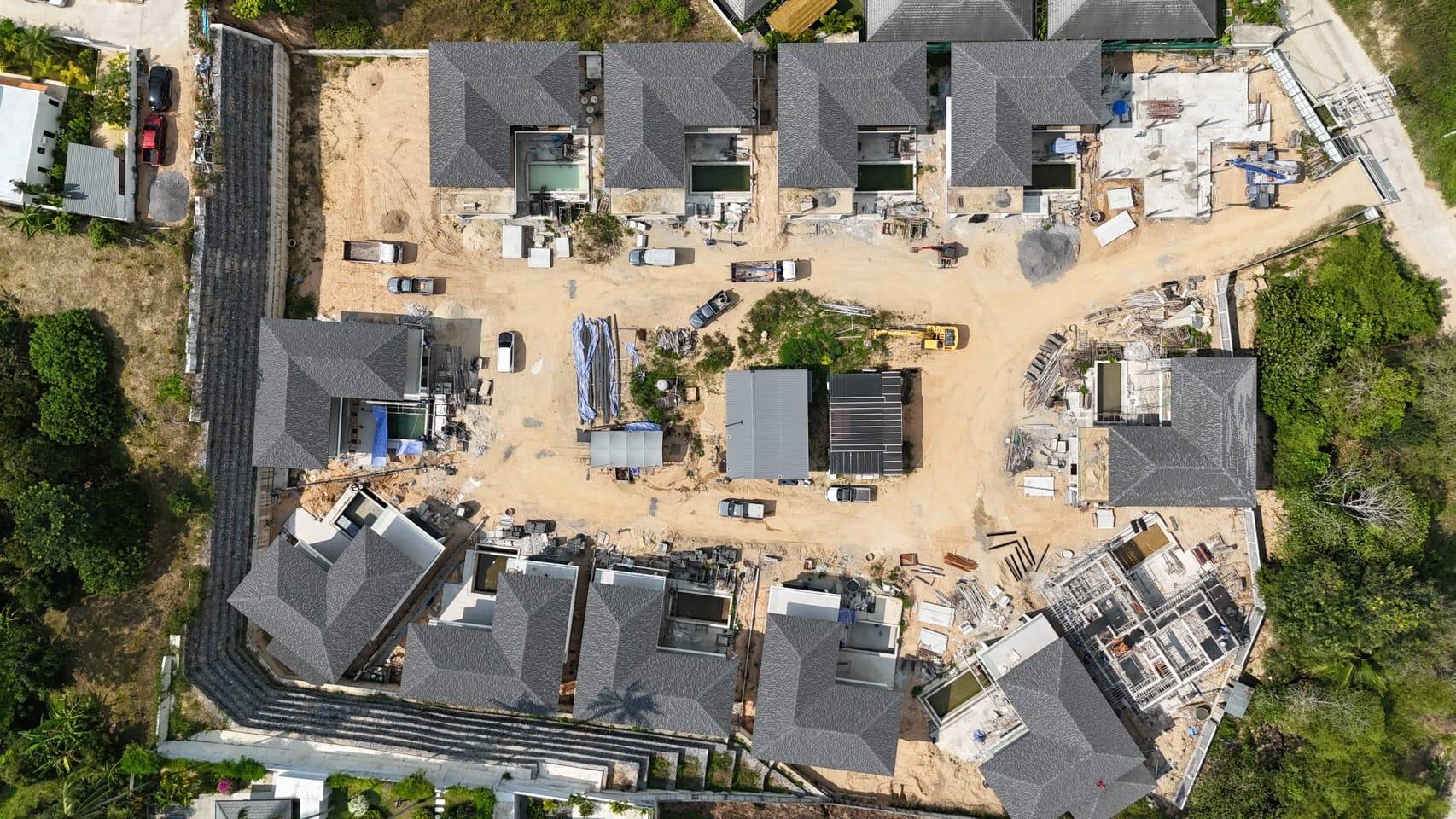 19_site_progress Luxury 3–5 Bedroom Pool Villas in Lamai, Koh Samui
