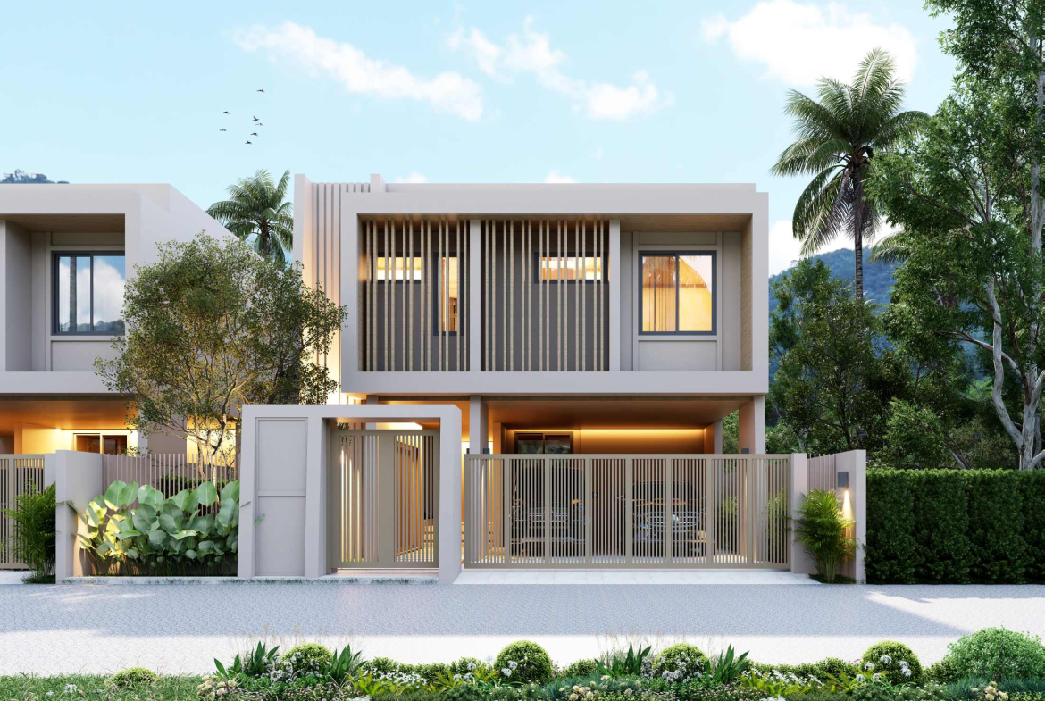 Modern 3-Bedroom Two-Storey Pool Villa for Sale in Plai Laem, Koh Samui