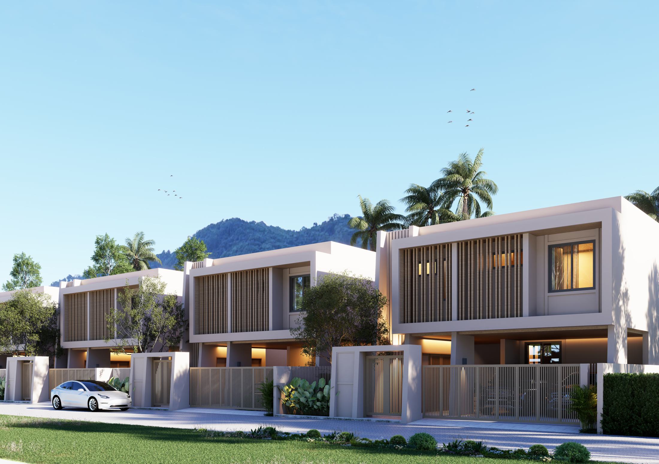 Modern 3-Bedroom Two-Storey Pool Villa for Sale in Plai Laem, Koh Samui