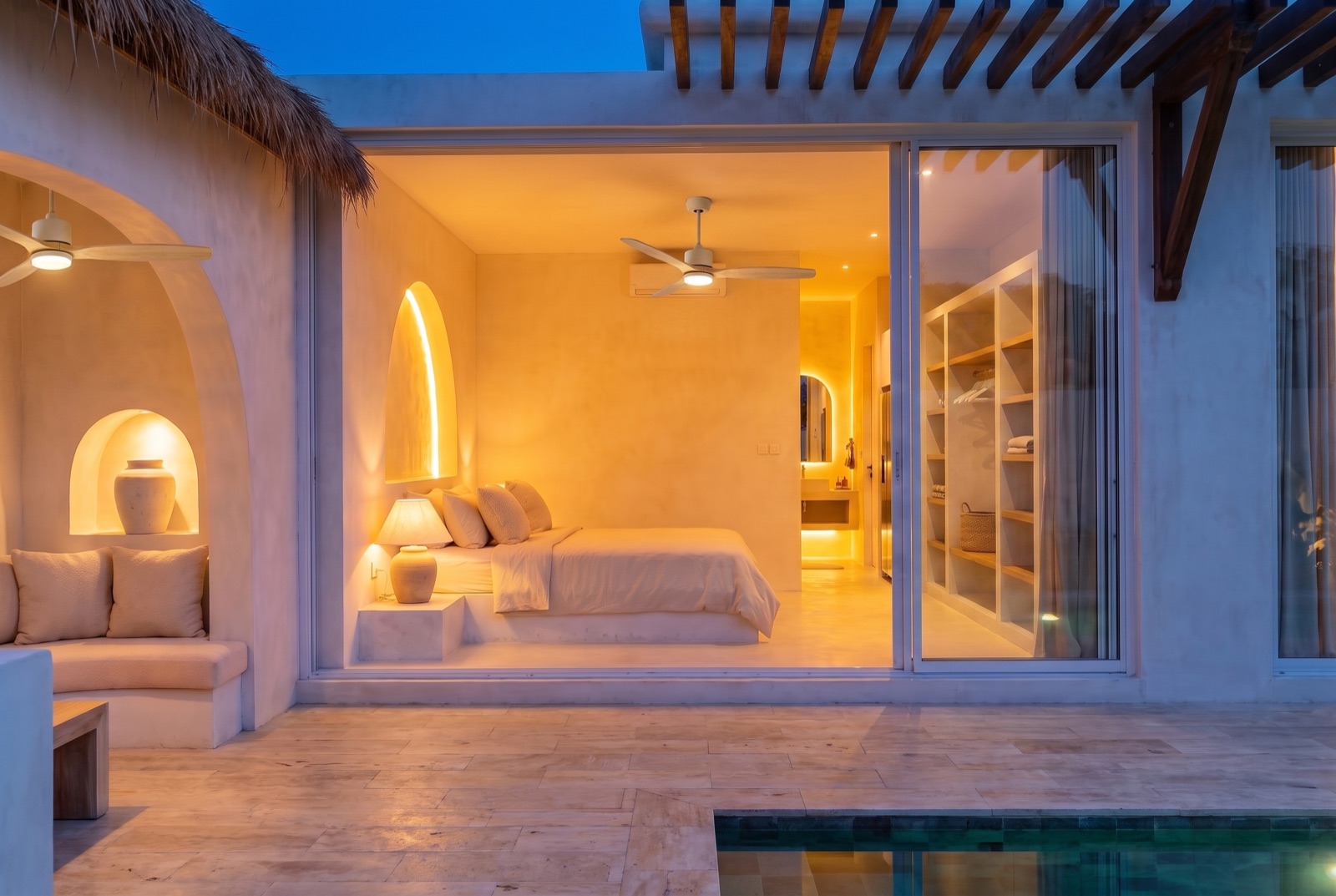 T1_bedroom 1-Bedroom Private Pool Villa 200m from Maenam Beach | From THB 4.3M