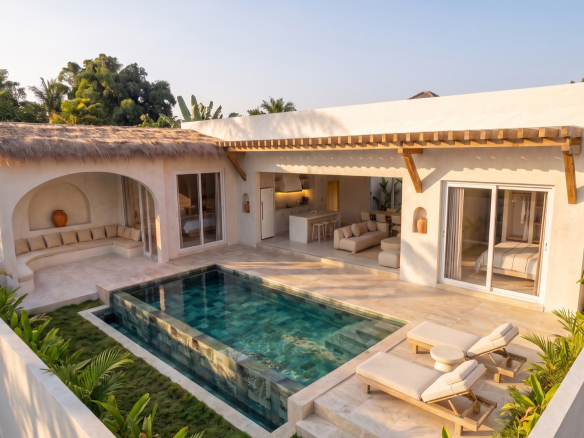 2-Bedroom Beachside Pool Villa in Maenam, Koh Samui | From THB 7.2M