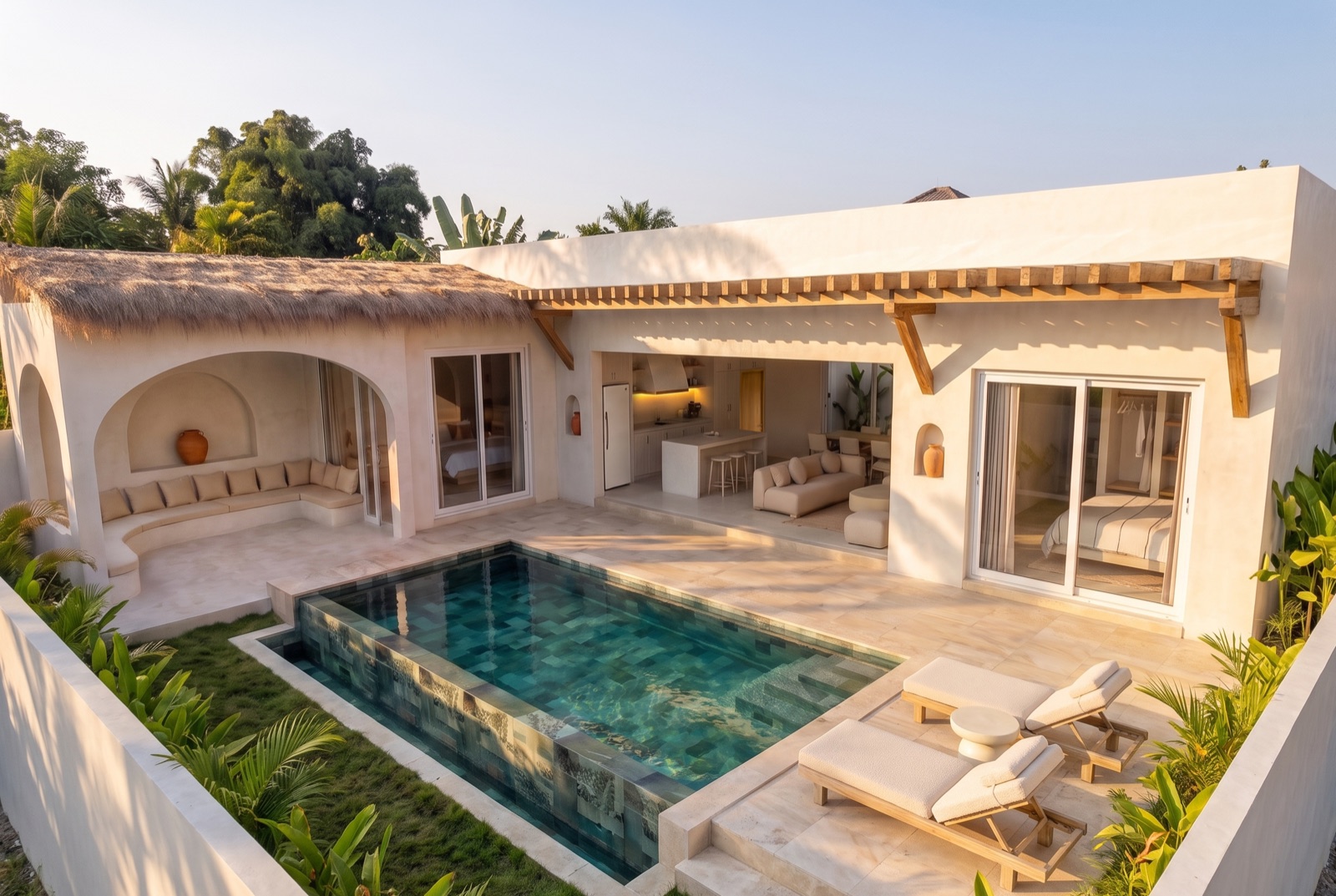 2-Bedroom Beachside Pool Villa in Maenam, Koh Samui | From THB 7.2M