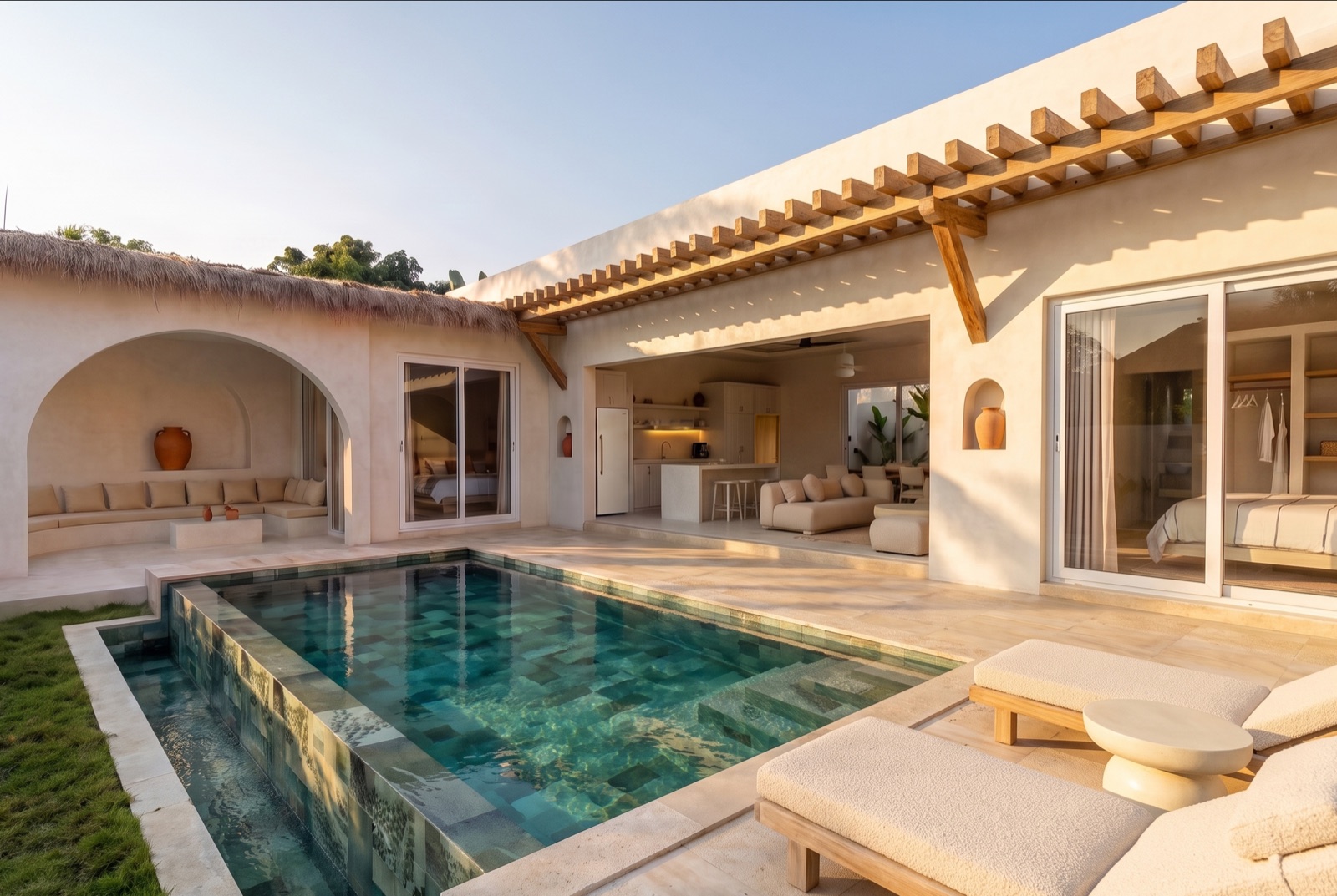 2-Bedroom Beachside Pool Villa in Maenam, Koh Samui | From THB 7.2M
