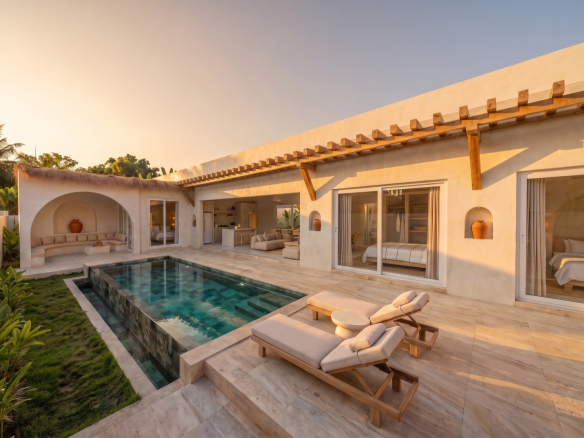 3-Bedroom Luxury Pool Villa 200m from Maenam Beach | From THB 10.9M