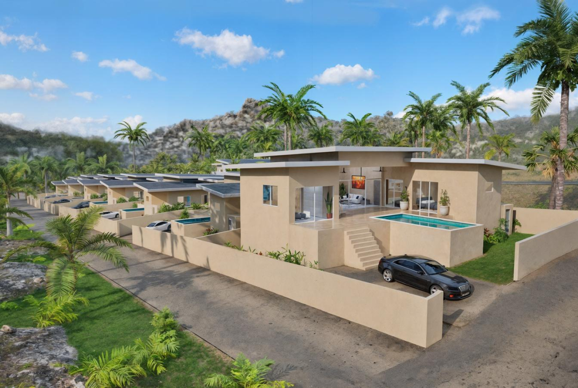 New 3-Bedroom Private Pool Villas for Sale in Bophut, Koh Samui