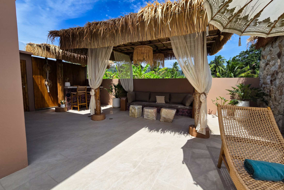Brand-New 2-Bedroom Bali-Style Pool Villa for Sale in Maenam, Koh Samui