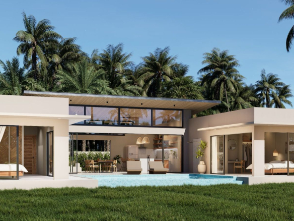 3-Bedroom Private Pool Villas Near Ban Tai Beach, Koh Samui