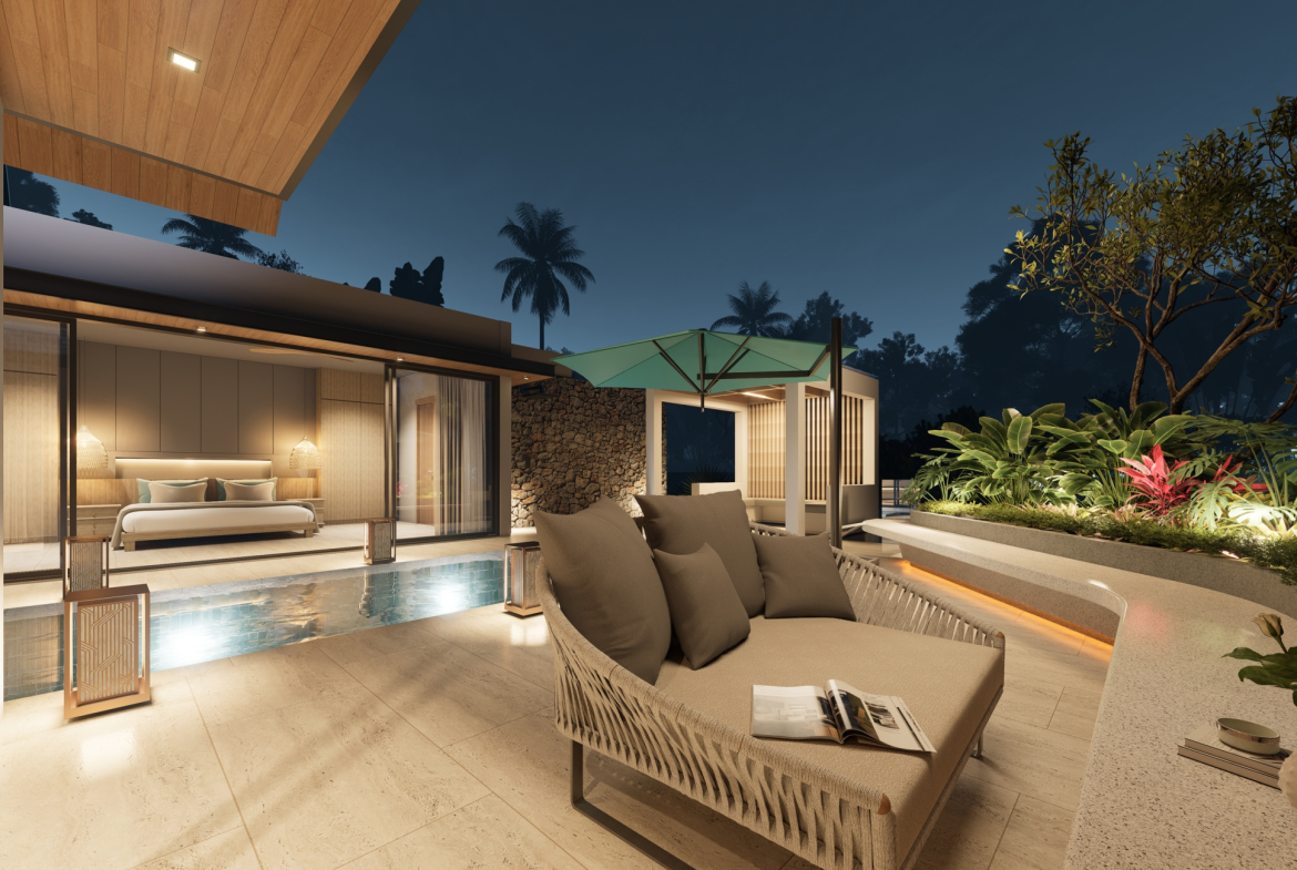 Freehold Luxury Pool Villas with Stunning Sea & Garden Views