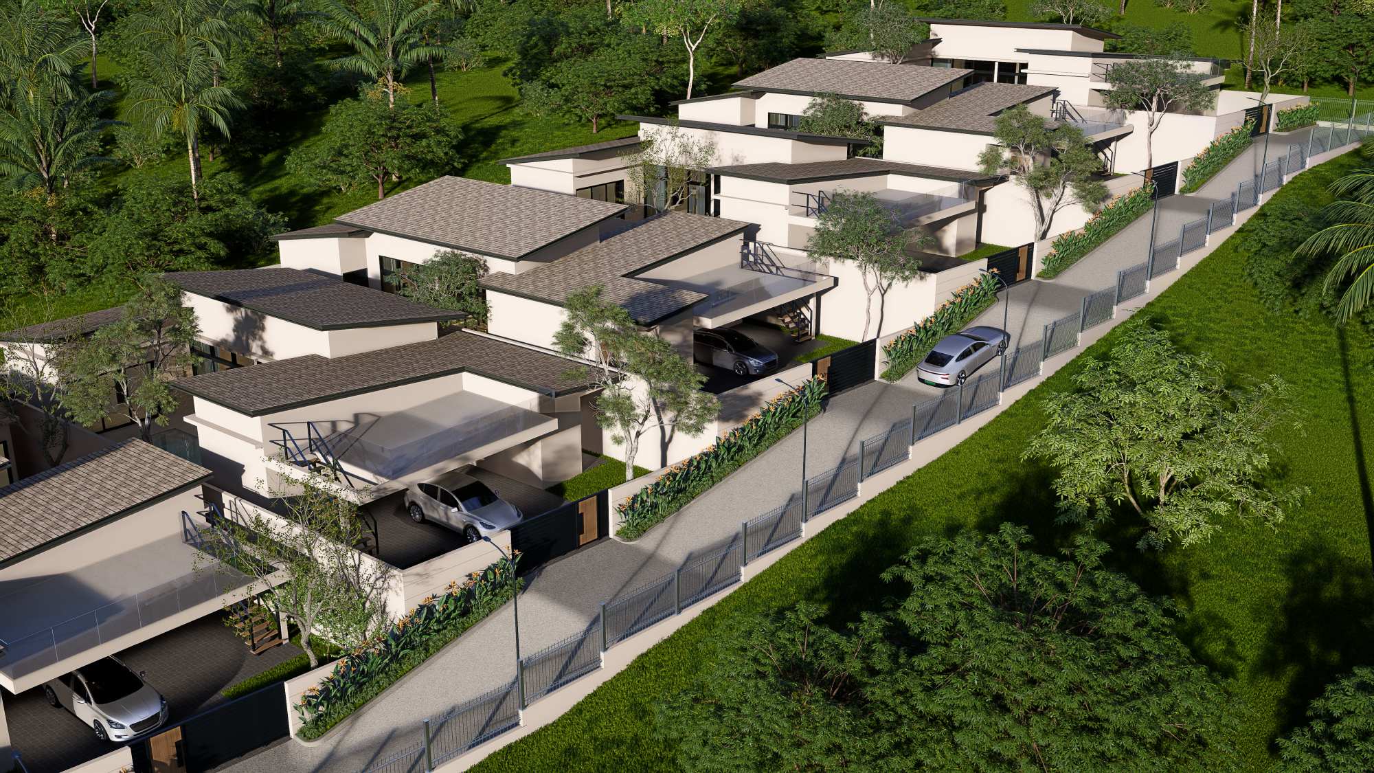 image009 Modern 3-Bedroom Private Pool Villas for Sale – Bang Por, Koh Samui
