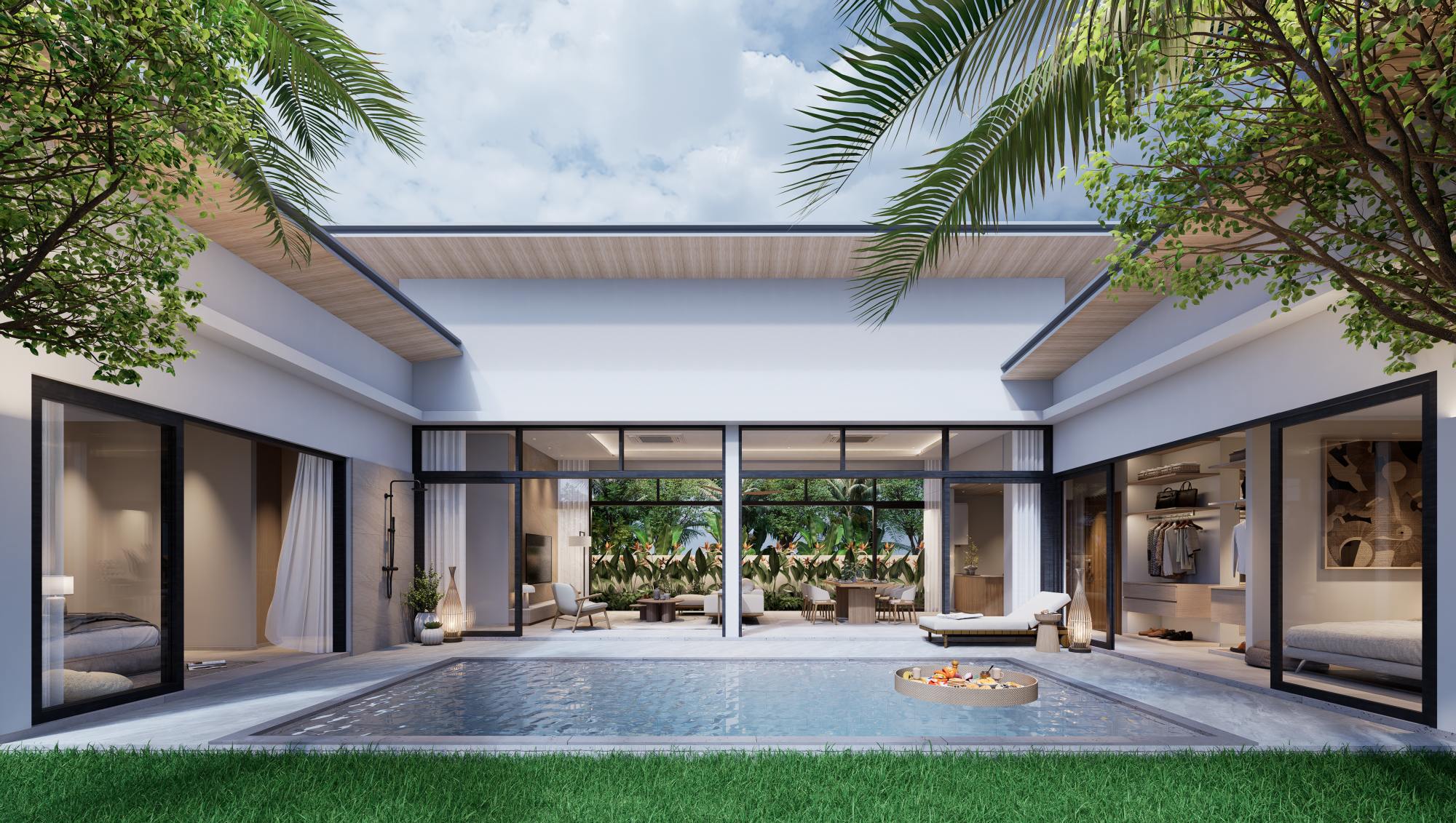 image011 Modern 3-Bedroom Private Pool Villas for Sale – Bang Por, Koh Samui