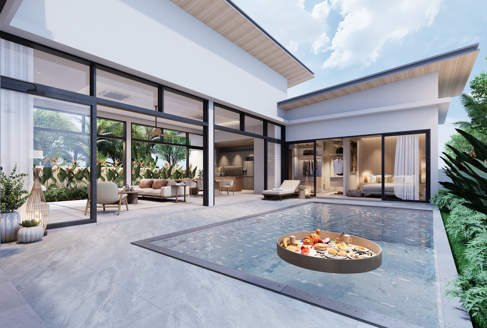 image012 Modern 3-Bedroom Private Pool Villas for Sale – Bang Por, Koh Samui