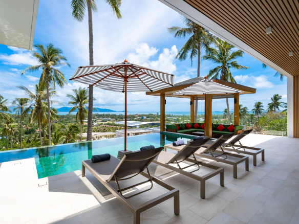 Freehold Luxury Pool Villas with Stunning Sea & Garden Views
