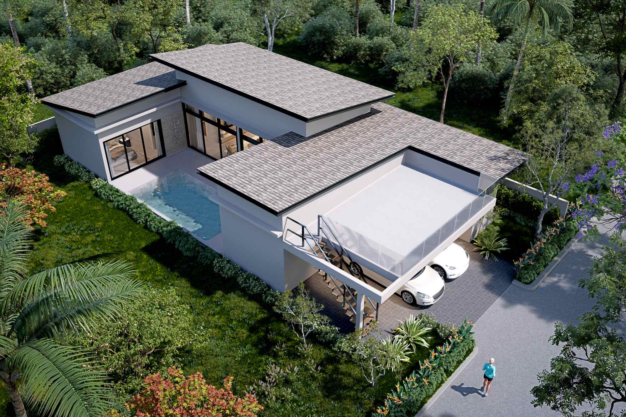 image014 Modern 3-Bedroom Private Pool Villas for Sale – Bang Por, Koh Samui