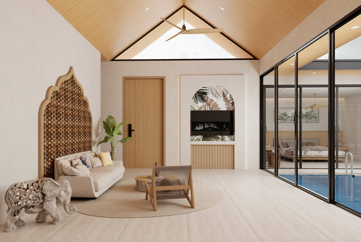 Freehold Luxury Pool Villas with Stunning Sea & Garden Views