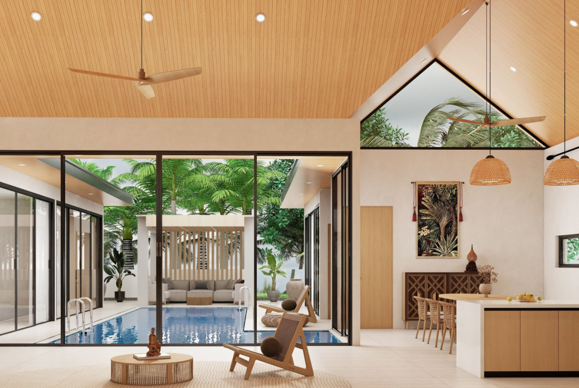 Freehold Luxury Pool Villas with Stunning Sea & Garden Views