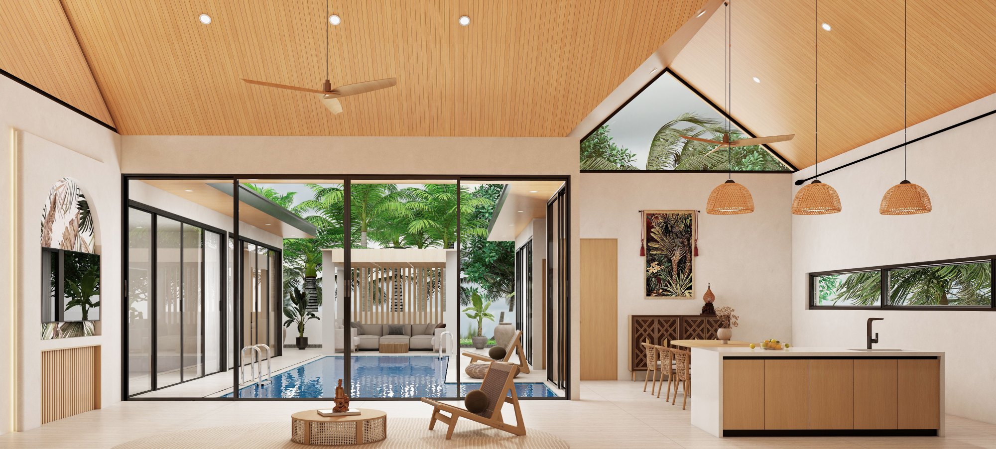 image037 Freehold Luxury Pool Villas with Stunning Sea & Garden Views