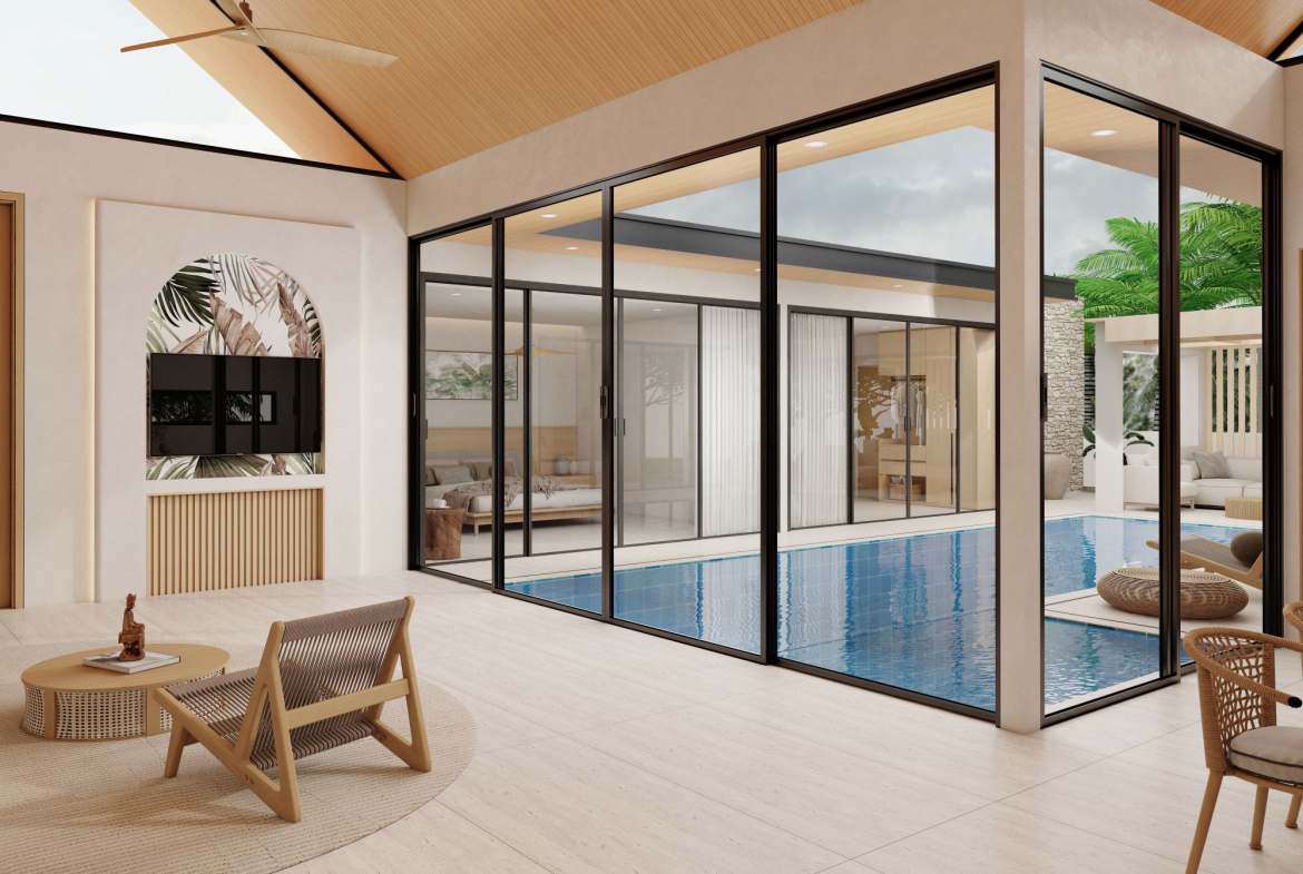 Freehold Luxury Pool Villas with Stunning Sea & Garden Views