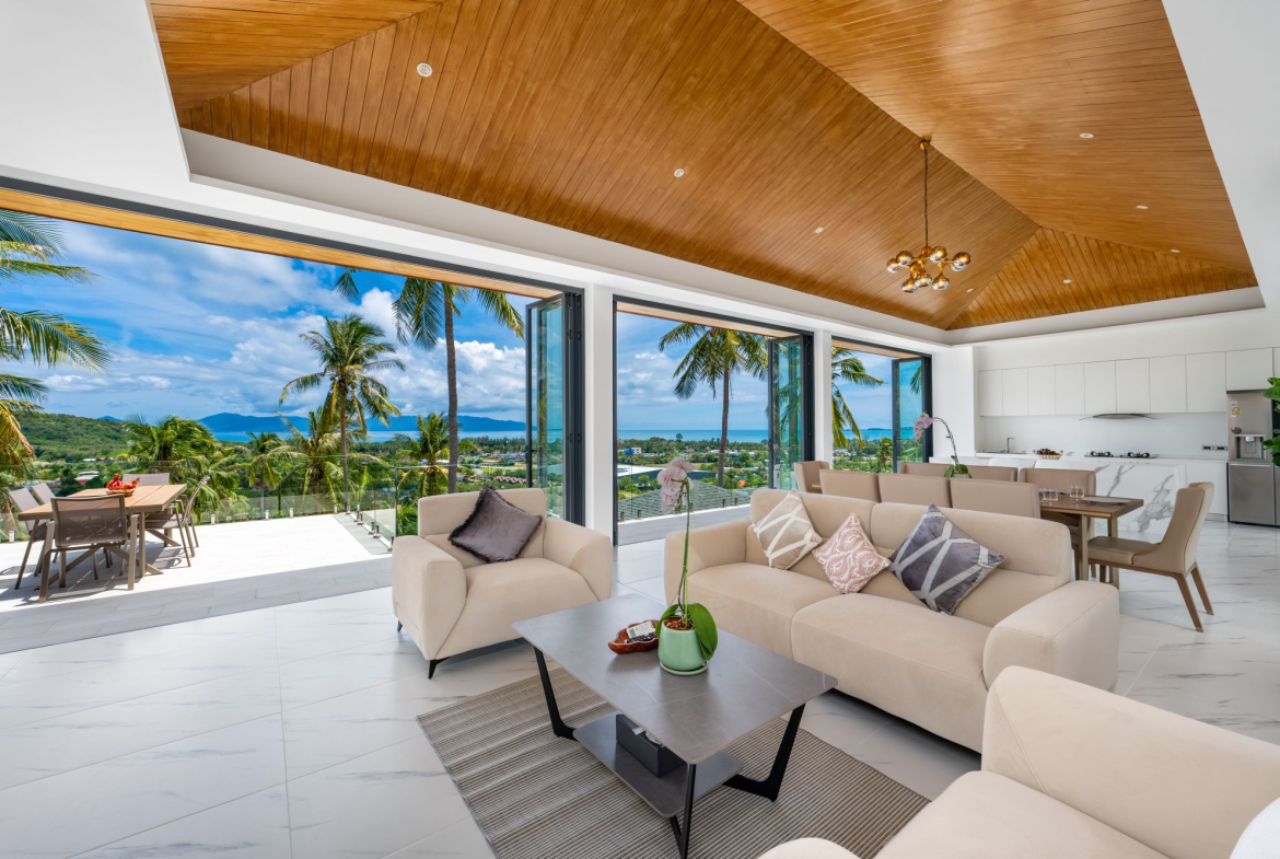 Freehold Luxury Pool Villas with Stunning Sea & Garden Views