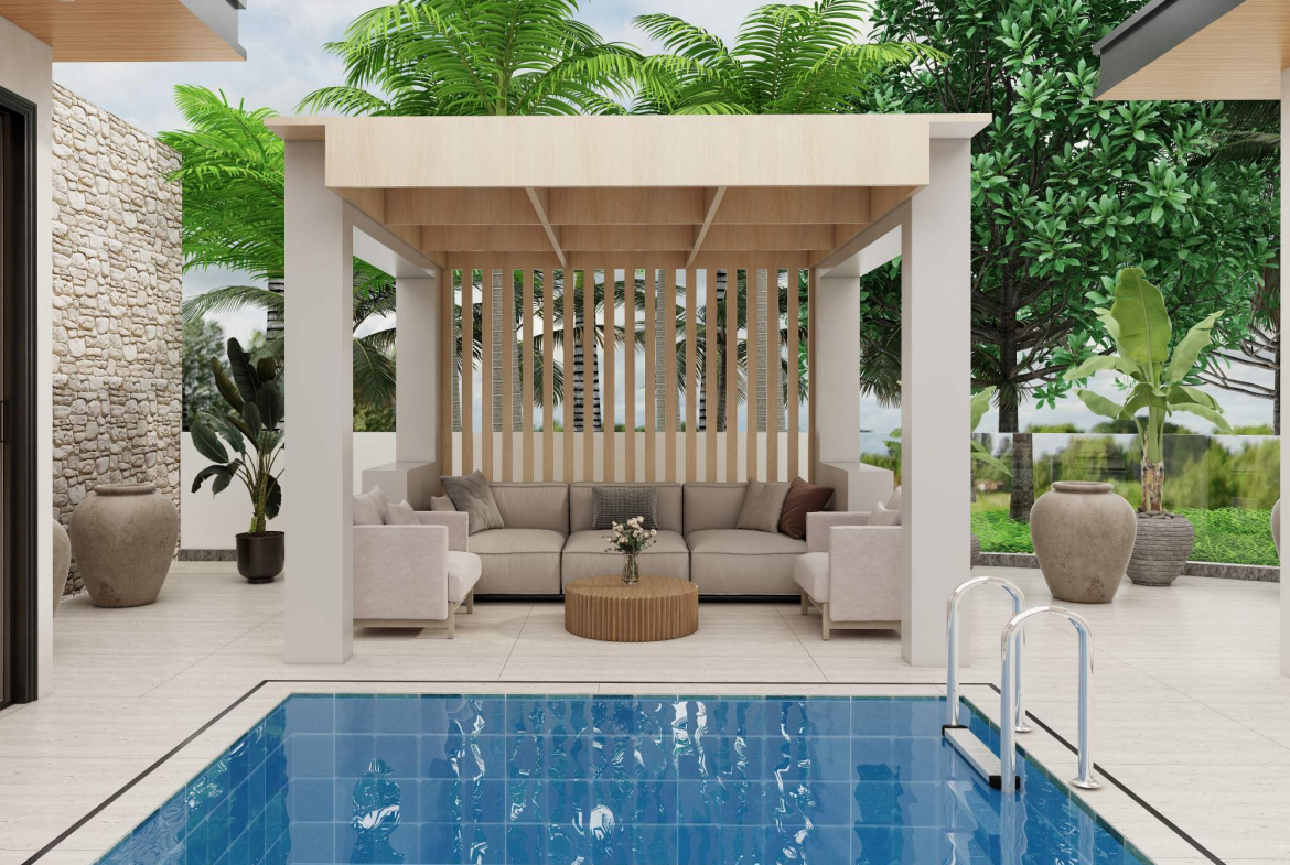 Freehold Luxury Pool Villas with Stunning Sea & Garden Views