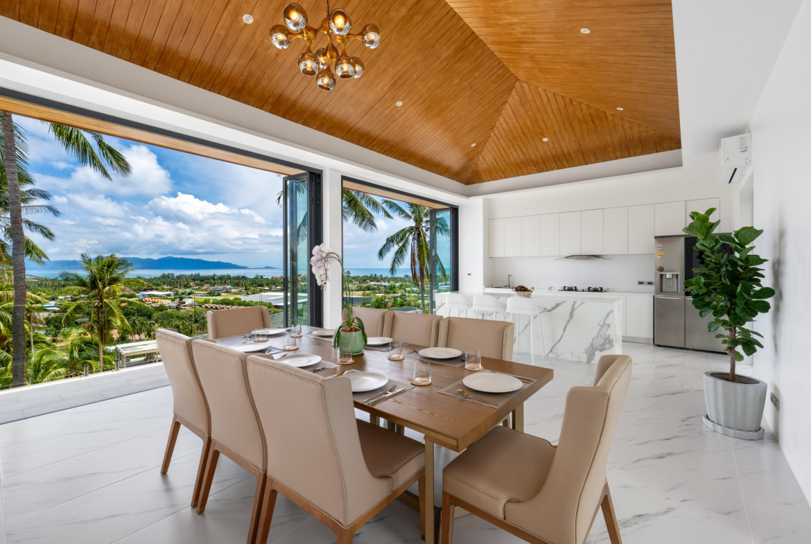 Freehold Luxury Pool Villas with Stunning Sea & Garden Views