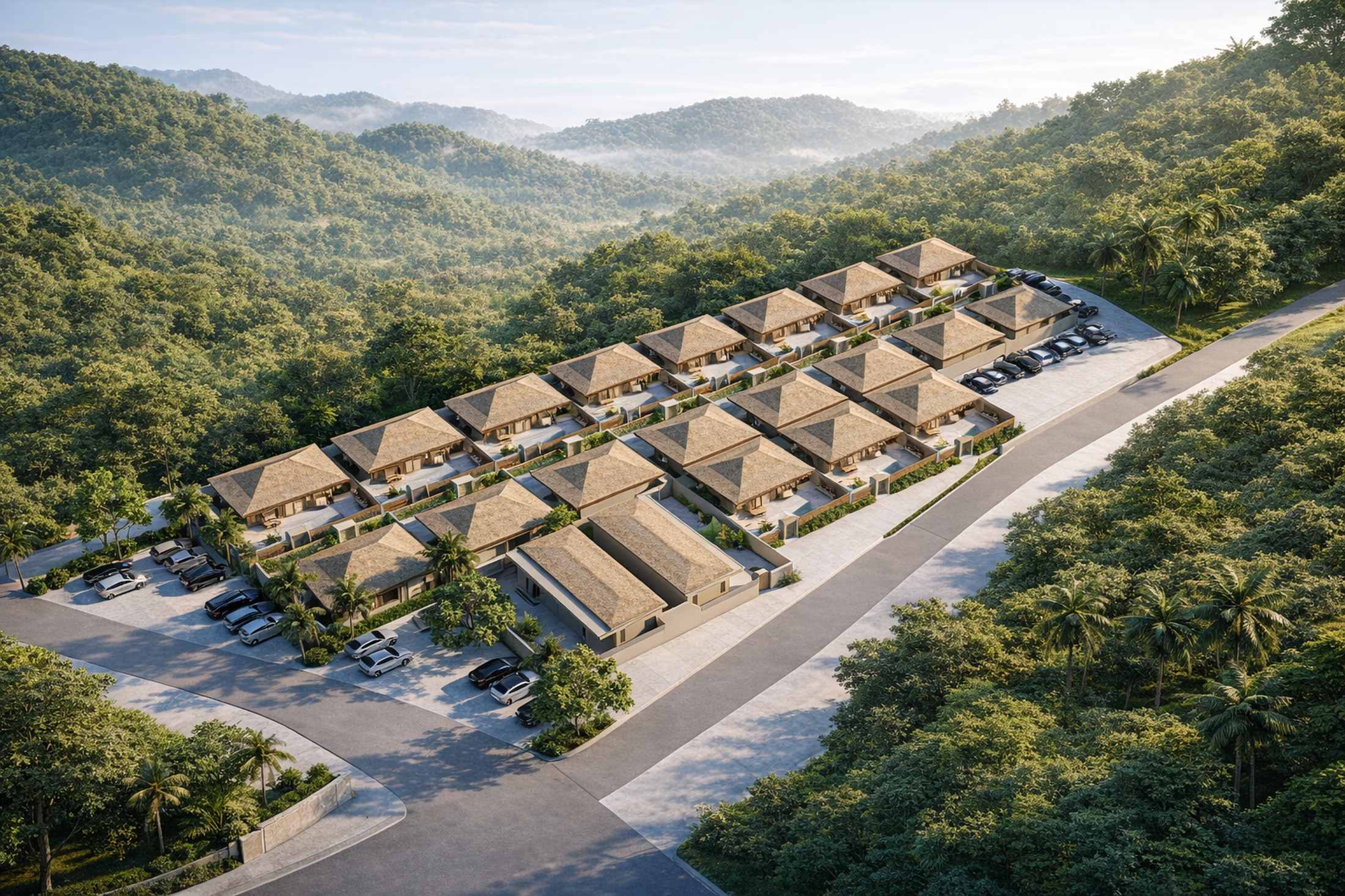 1-Bedroom Tropical Pool Villas for Sale in Lamai, Koh Samui