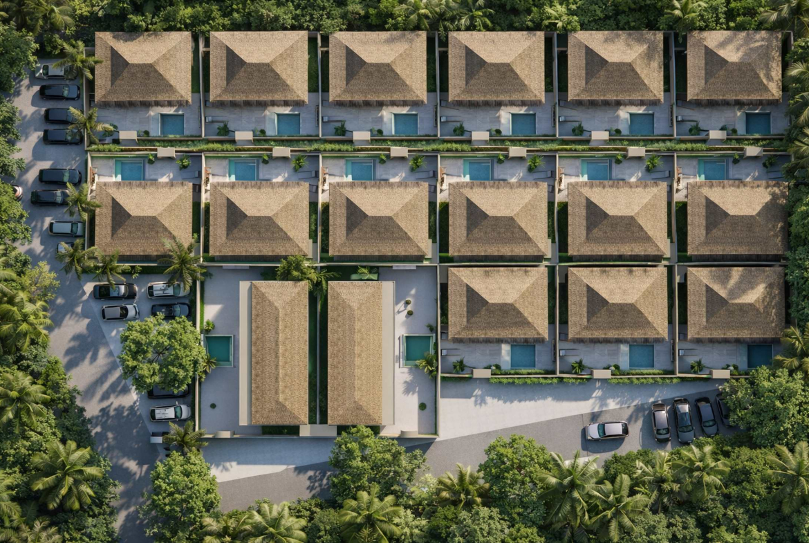 1-Bedroom Tropical Pool Villas for Sale in Lamai, Koh Samui