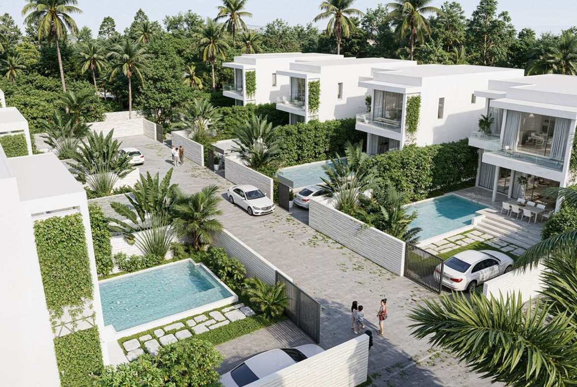 Modern 4-Bedroom Private Pool Villa for Sale in Plai Laem, Koh Samui