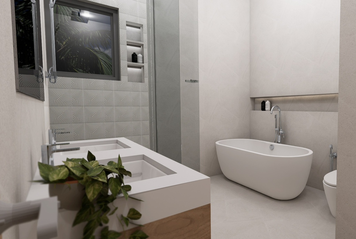 Modern 4-Bedroom Private Pool Villa for Sale in Plai Laem, Koh Samui