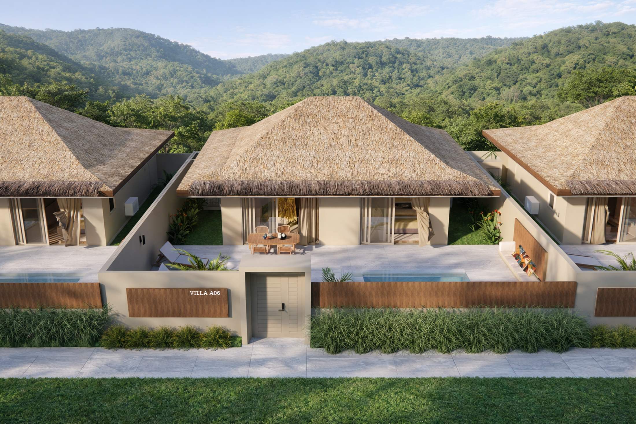 1-Bedroom Tropical Pool Villas for Sale in Lamai, Koh Samui