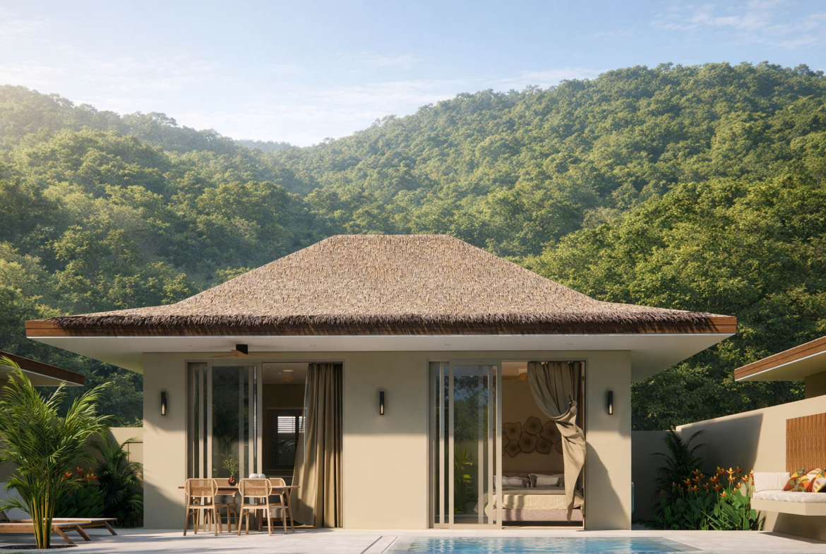 1-Bedroom Tropical Pool Villas for Sale in Lamai, Koh Samui