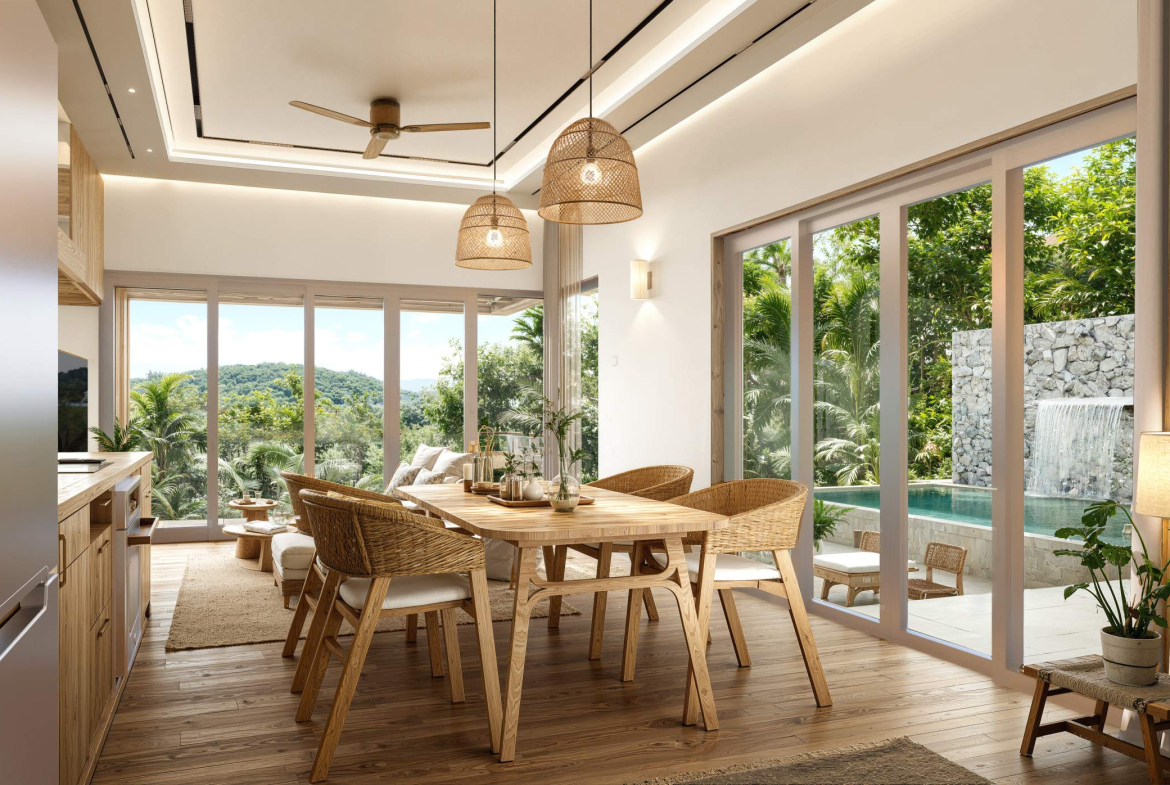Modern 3-Bedroom Private Pool Villa for Sale in Lamai, Koh Samui