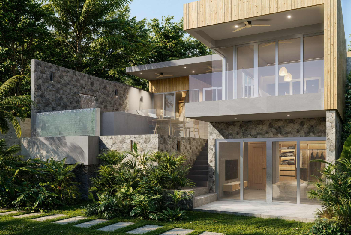 Modern 3-Bedroom Private Pool Villa for Sale in Lamai, Koh Samui