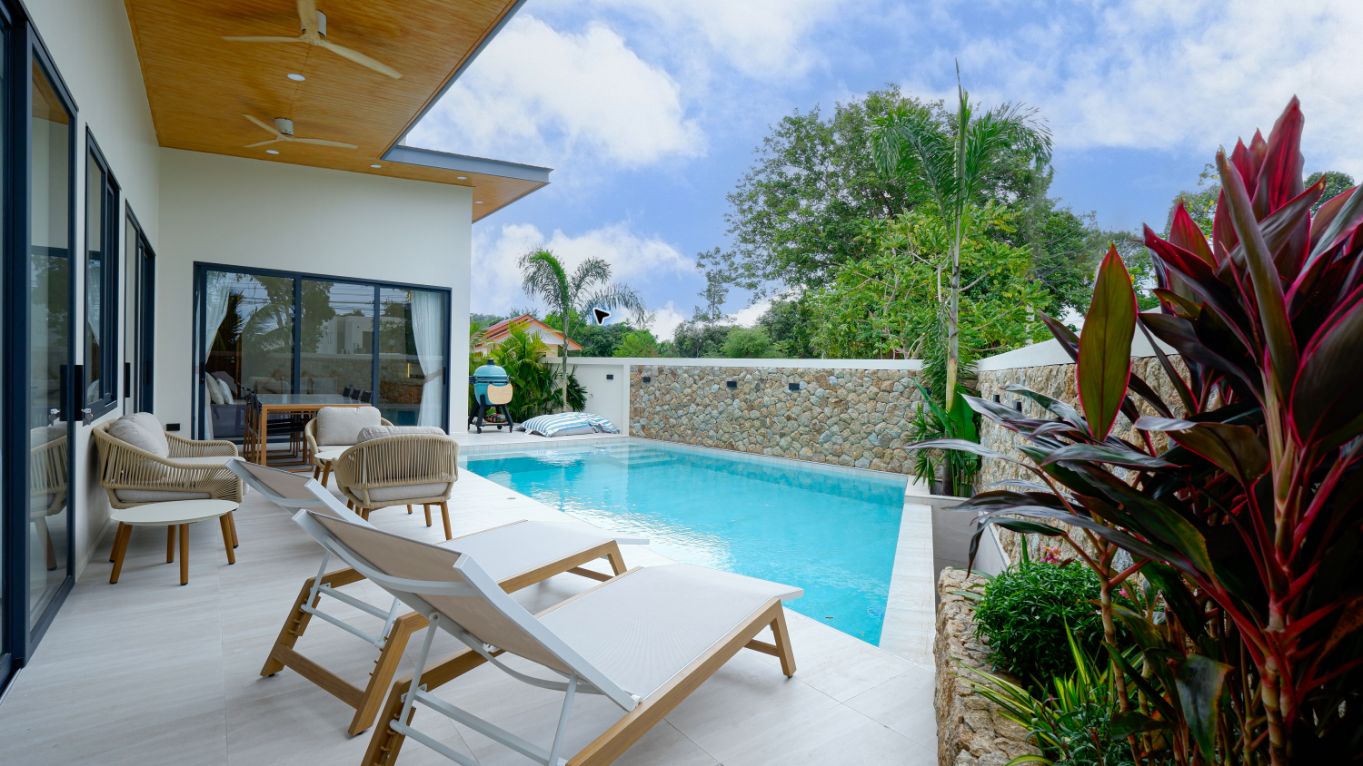 3-Bedroom Private Pool Villa for Sale in Bophut, Koh Samui