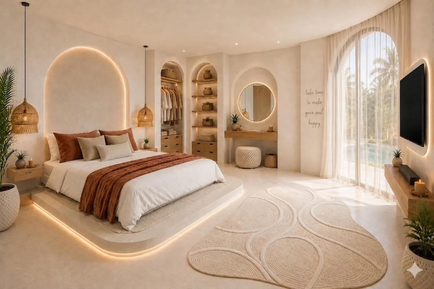 horizon-chambre2 – Copy Luxury Balinese-Inspired Pool Villas for Sale in Chaweng, Koh Samui