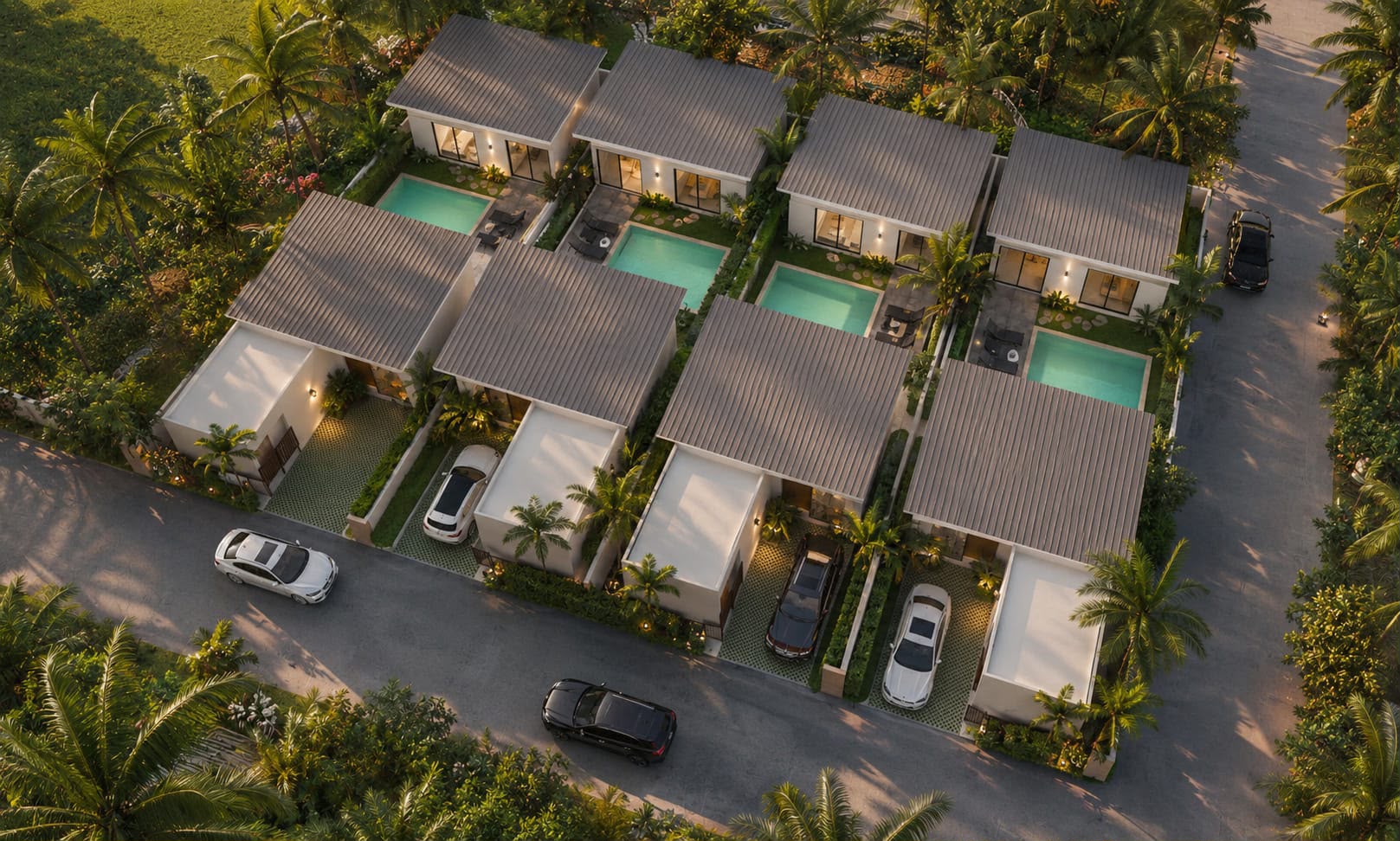 3-Bedroom Pool Villas for Sale in Bophut