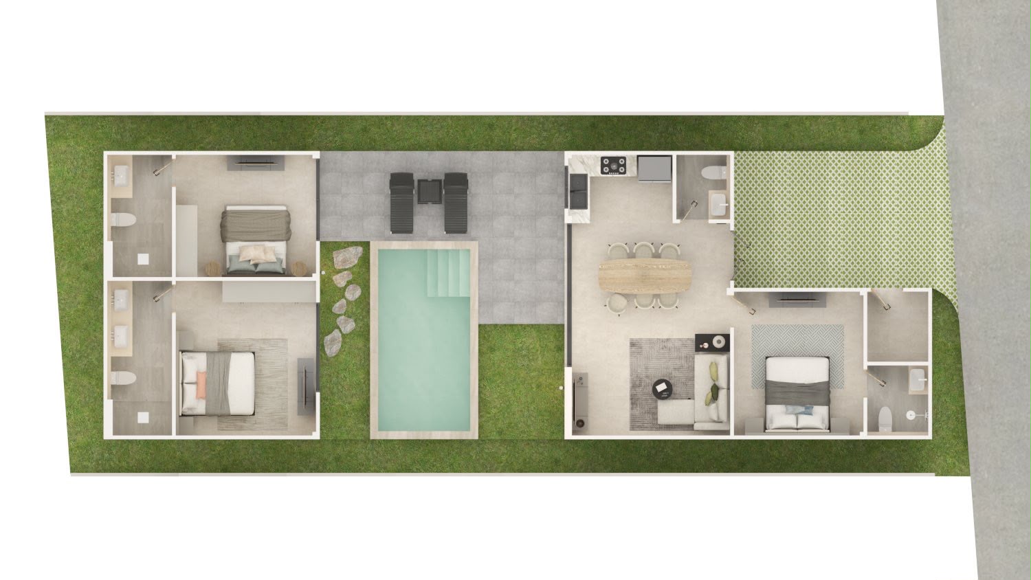 3-Bedroom Pool Villas for Sale in Bophut