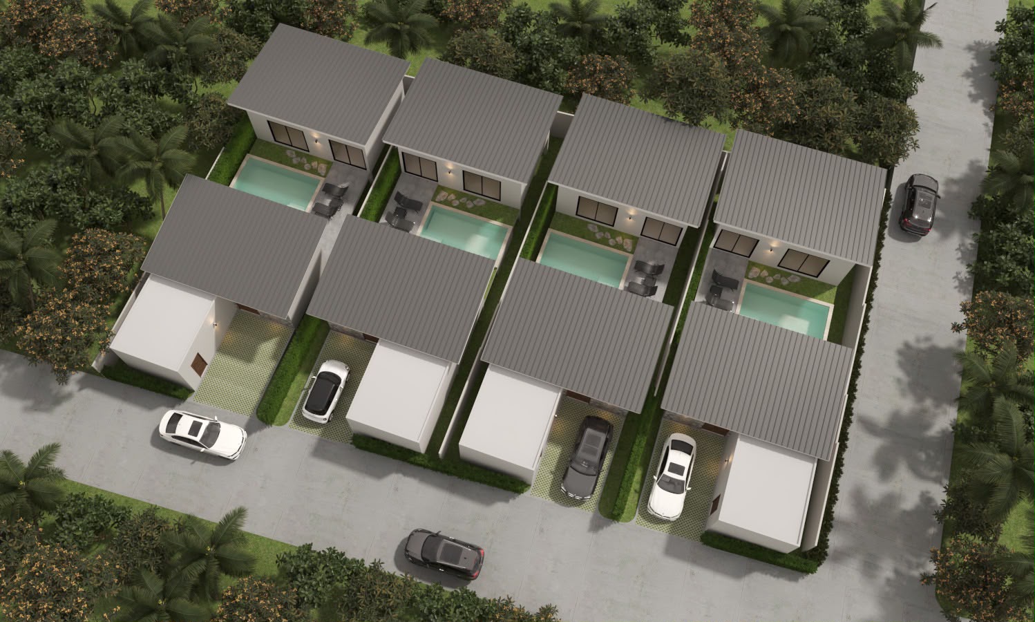 3-Bedroom Pool Villas for Sale in Bophut