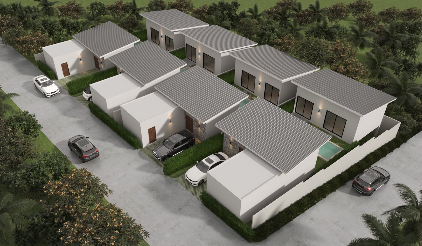 3-Bedroom Pool Villas for Sale in Bophut