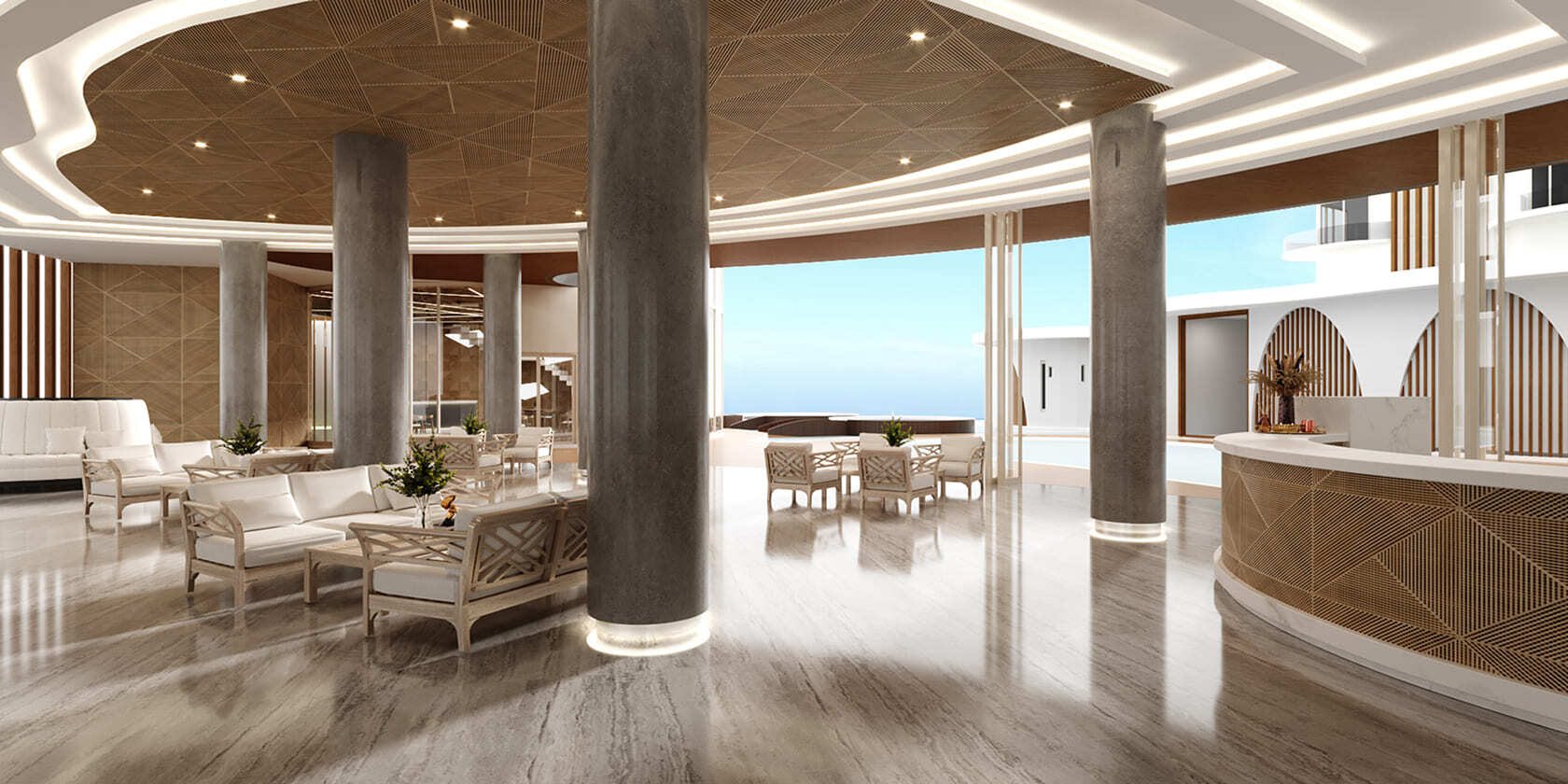 AURA Condominium, Rawai, Phuket – Lobby lounge