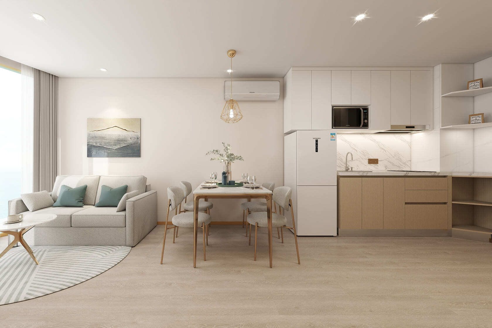 AURA Condominium, Rawai, Phuket – Type A living area