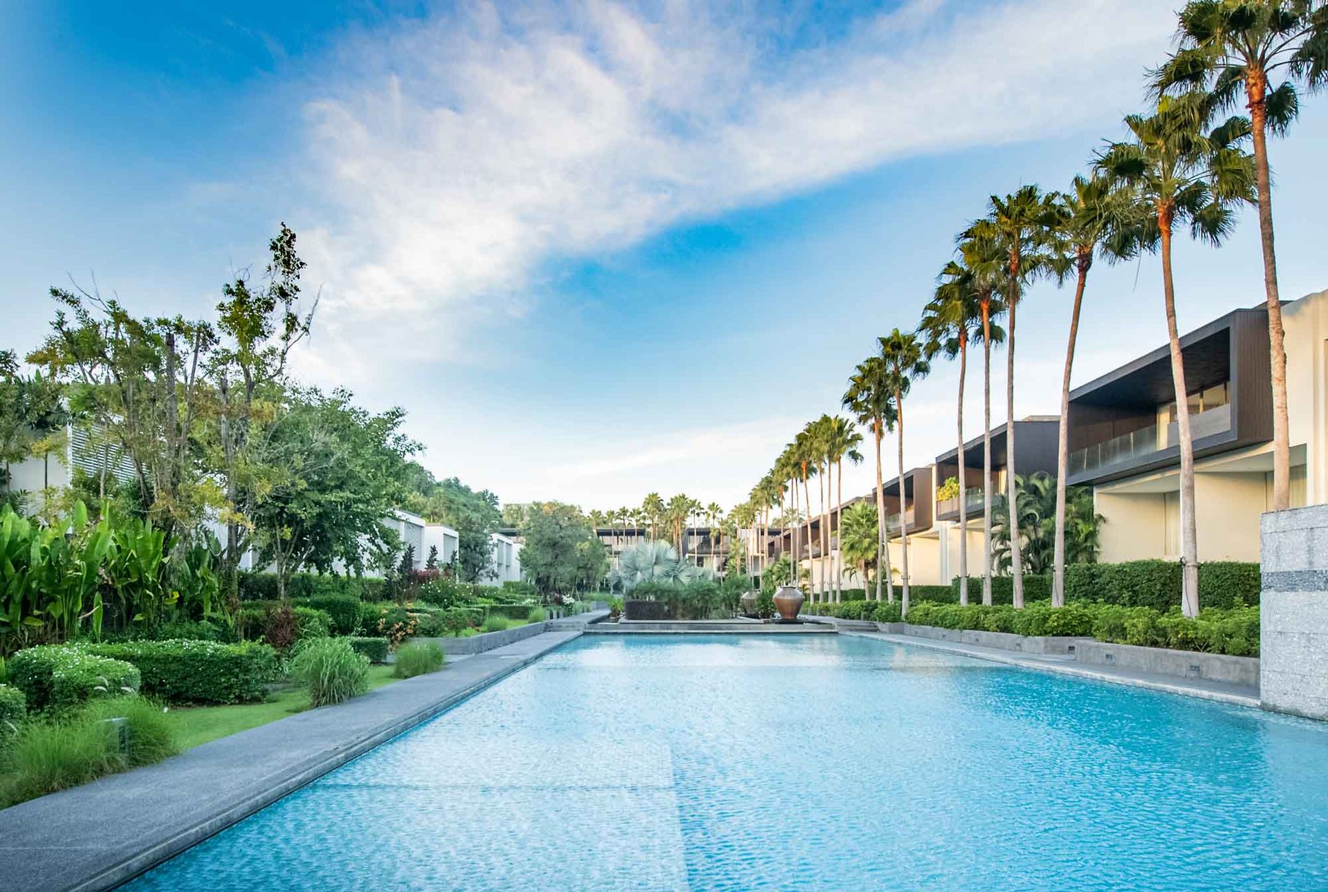 Baan Yamu Residences, Cape Yamu, Phuket – Baan Yamu Residences pool and buildings