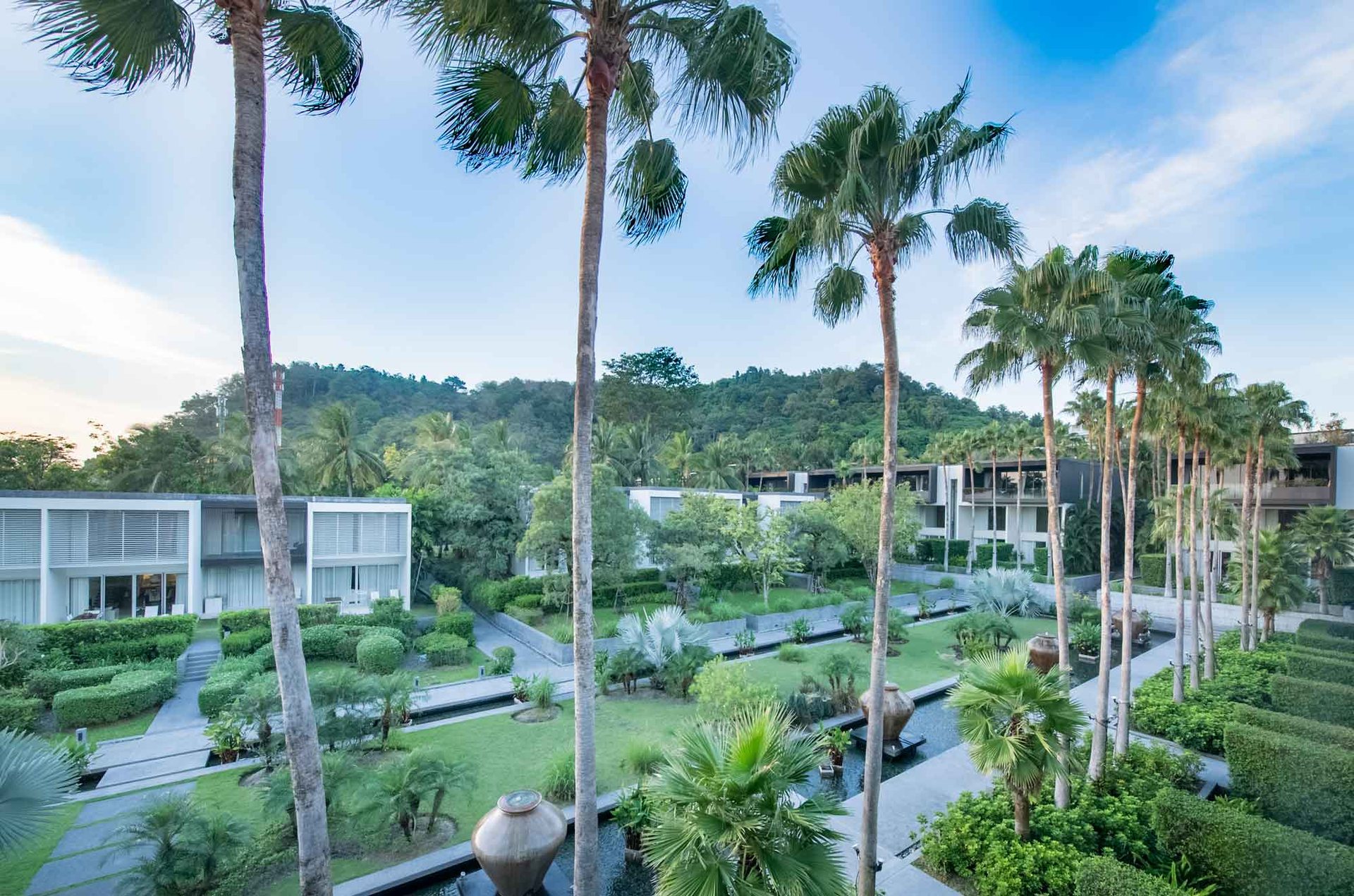 Baan Yamu Residences, Cape Yamu, Phuket – Landscaped water gardens