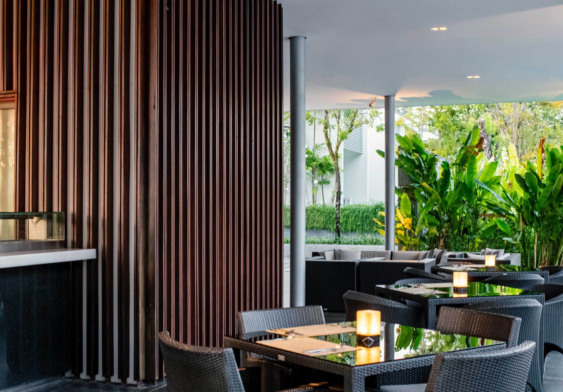 Baan Yamu Residences, Cape Yamu, Phuket – Clubhouse restaurant