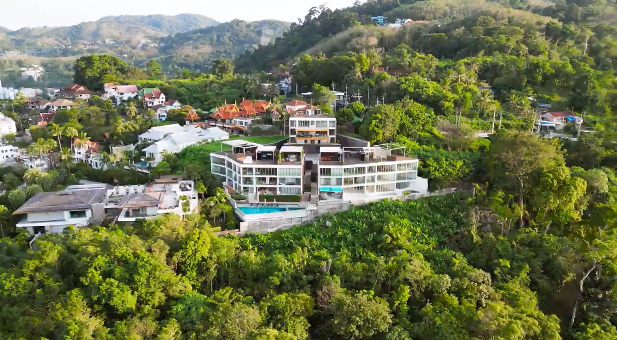Bluepoint Condominiums, Patong, Phuket – Hillside setting above the Andaman Sea
