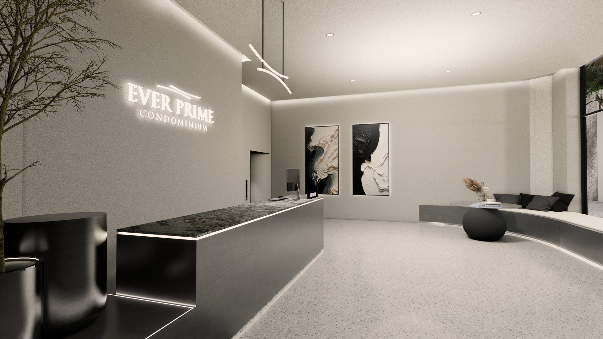 ever prime residences karon 09 Ever Prime Residences Karon, Karon, Phuket – Lobby and reception
