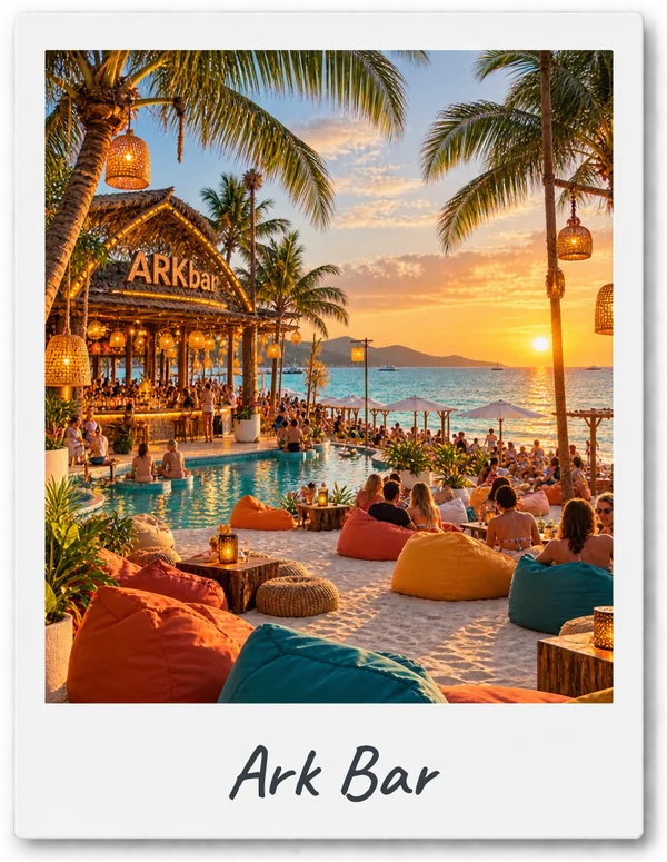 Ark Bar beach club, Chaweng Beach, Koh Samui