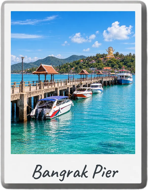 Bangrak Pier, Koh Samui